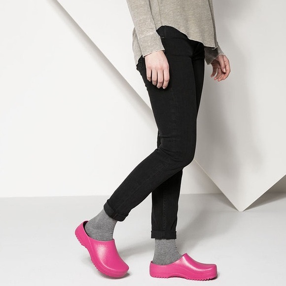 Birkenstock | Shoes | Birkis Profibirki Slip On Gardening Clogs Raspberry  Pink Sorbet 38 | Poshmark